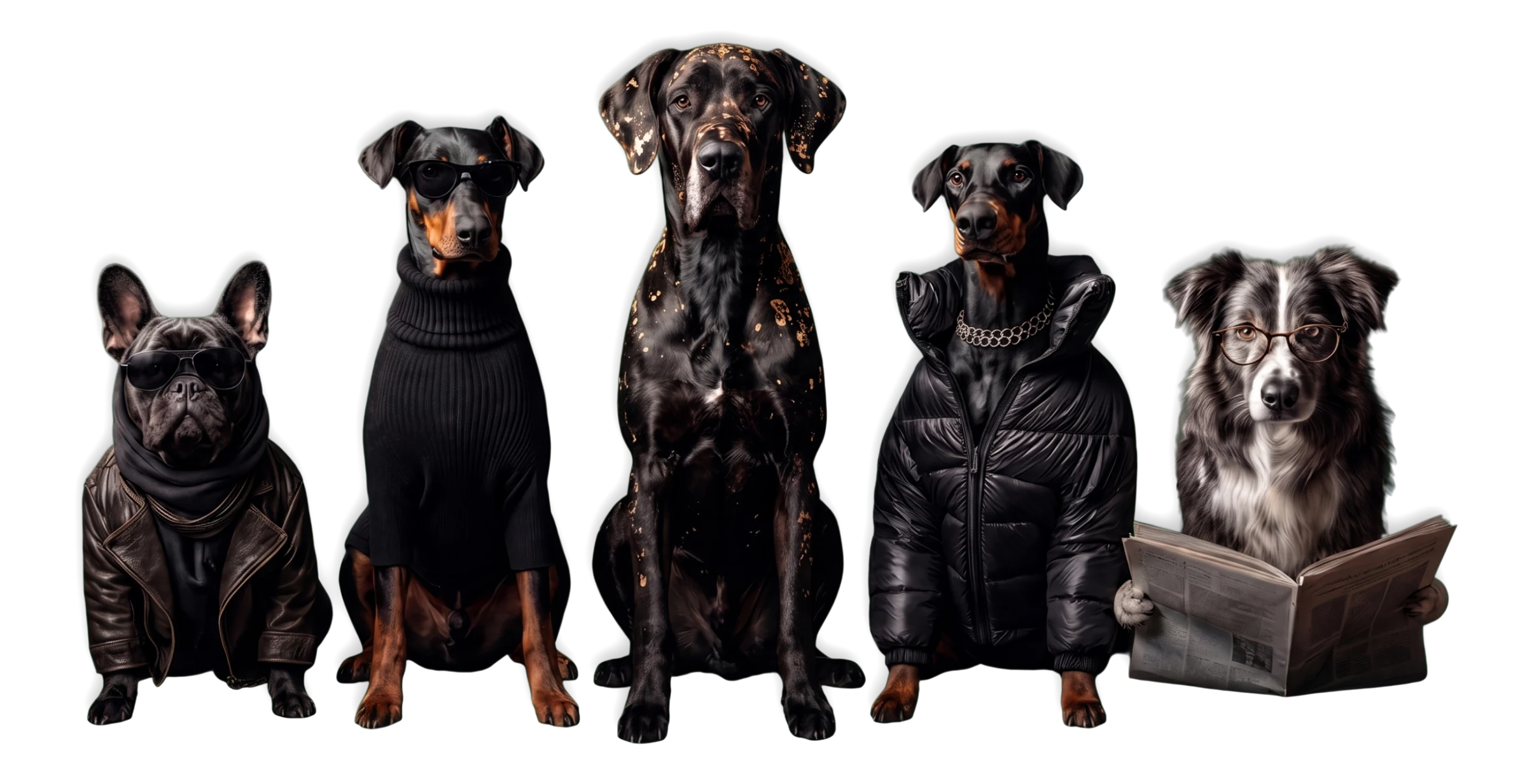 Le Chien Zürich. Hunde in Atelier-Porträts